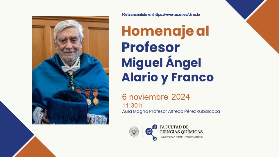 Homenaje a Miguel Ángel Alario y Franco